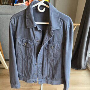 A.P.C. mens blue denim jacket L (Large)